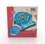 Play Magic Musical Board Fish Game with Rotating Pond,21 Fishes & 4 Fishing Poles|Sound Toy for Kids 4+Yrs|Indoor Musical Toy|Skill Development|Birthday Return Gifts for Kids