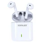 Sonilex SL-BT-219 One-Button Operation Passion Wireless Bluetooth Headset (White, True Wireless)
