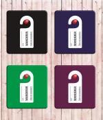 Whats Your Kick Notice Board Pin With Wanderer Tags Printed Set of 4 Coaster With Metal Stand