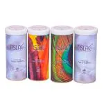 Tislac Glo Abstract 2 Ply Dry Facial Tissue in Paper Tube Box, 60 Pulls