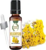 botanic garden Helichrysum/Helichrysum Italicum For Acne, Pimples, Eczema, Psoriasis, Stretch Marks,Wounds, Muscular Spasm, Injury, Arthritis/Undiluted 100% Pure Essential Oil (100 ml)
