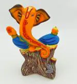 ATUT Ganesh Murti, Idoi,in Small Size, in Multicolour, Unbreakable-20cm