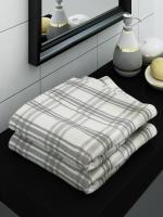 Athom Living Eco Saviour Premium Cotton Bath Towel/Gamcha Luxar Grey (Pack of 2)