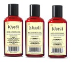 Khadi Natural Herbal Hair Oil, Red Onion Hair Oil Preventing Hair Loss & Promoting Hair Growth (Pack Of-3) 300 ml