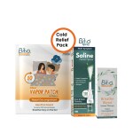 Bibo Cold Relief Pack | Instant Relief | Immunity Booster | Runny or Blocked Nose| 3 Products