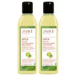 JIVA AYURVEDA Amla Hair Oil - 120 ml Each - Pack of 2 Hair Oil
