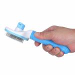 SCHOLAZS Slicker Dog Comb Brush Pet Grooming Brush Daily Use to Clean Loose Fur & Dirt Great for Dogs and Cats with Medium Long Hair Dog Hair Deshedding Brush