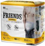 Friends Classic Adult Diapers - 10 Pieces, L