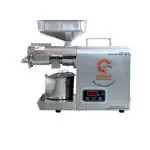 Gorek Technologies Silver Stainless Steel Oil Press Maker Machine With Simplified Digital Temperature Controller 600 Watt