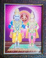 Framtastic Vittal Panduranga Vithoba Photo Frame with Rukmini Devi