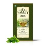TEA VALLEY Original Green Tea All Natural Flavours Abundant in Antioxidants (25 Biodegradable Tea Bags)