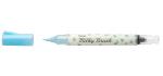 Pentel Pastel Milky Brush Pen | Soft Tip, Pigment Ink & Water Based | Ideal For Modern Calligraphy & Decorative Writing | Pack Of 1 | (Blue)