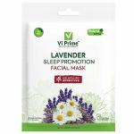 Vi Prime Health and Beauty Lavender Sleep Promotion Mask | Peel Off Mask | Removes black heads white heads and Acne | Anti Aging Face Mask, Skin Care | Skin Whitening Sheet Mask for Face | (30 ml)