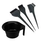 flatmop Plastic Dye Brush and Mixing Bowl Hair Colouring Kit with Hair Dye Bowl XA