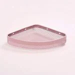 Martole Stick On Shower Caddy No Drilling Bathroom Shelf Suction Cup Hanging Basket Self Adhesive Wall Mounted Shampoo Holder