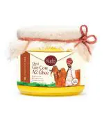 Kudej Desi Gir Cow A2 Ghee | From Saurashtra Forest belt of Gujarat | Fresh Bilona Churned | Premium Curd Cultured Ghee | Made by expert pastoral community members | 250ml Plastic Free Packaging