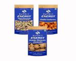 SoftArt Dry Fruits Combo Of Pista Kernels,Chilli Kaju,Walnut In Shell - (Pack of 3, 100 g Each)
