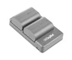 Digitek DUC-010 Battery Charger for Camcorder, Camera with Two LP E6 Platinum Battery (Combo of 3)