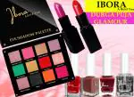 Ibora A Bold You The Ultimate Beauty Trio: Eyeshadow, Nail Polish, Lipstick Combo
