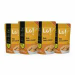 Lo! Foods - Jeera Keto Cookies (4 X 200g) | Stevia Sweetened Sugar Free Keto Cookies | Authentic Flavor and Taste Keto Biscuits | 2 g Net Carb Keto Snacks with Zero Sugar | Low Carb Diabetic Snacks