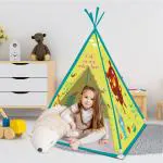 Webby Jungle Adventure Teepee Play Tent House for Kids