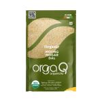OrgaQ Organicky Organic Moong Dal Mogar Split - 500 Grams