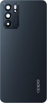 FRIENDZZWORLD Stellar Black Glass Back Panel For Oppo Reno 6