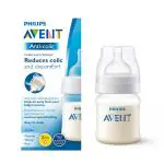 Philips Avent Translucent Anti Colic Bottle ,1 m Plus, 125 ml