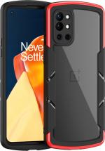 KWINE CASE Oneplus 9R Red Rubber Back Cover