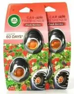 Air Wick Car Freshener Fresh Berries 2pk Pack of 2