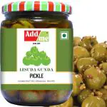 Add Me Lesuda Gunda Pickle Achar 500gm Home Made Rajasthani Gujrati achar 500 gm Glass Jar