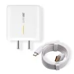 mPix 65W Charger Combo Compatible With Oppo All Cellural Phones F19 Pro+ 5G/ F19/ A77s/ A76/ A78 5G/ Reno8 Pro/ Reno 8T/ F19 Pro Plus 5G/ K10 5G/ F21 Pro 5G