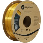 Protomont TECHNOLOGIES Polymaker PolyLite Silk PLA Filament(Gold)1.75mm 1Kg - High-Quality, Eco-Friendly 3D Printer Filament