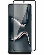 ALOMPIK Redmi K40 and 40 Pro Black Scratch Resistant Edge To Edge Tempered Glass
