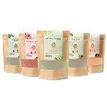 Kimayra Tanning Face Pack Combo Powder for Natural Brightening Skin |Skin Care Combo Powder (Aloevera + Cucumber, Neem + Tulsi, Pomegranate + Beetroot, Neem + Mint, Orange + Papaya)-375Gm(75G X 5Pack)