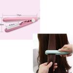 KARIMOTECH Mini Hair Straightener for Women, Ceramic Coated Plates, 60 seconds Rapid Heating function, Heat Balance technology for damage prevention and Simple Lock Function, Light-weight and travel friendly with 1 Year Warranty Period