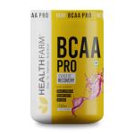 HealthFarm Bcaa Pro Intra Workout Powder for Endurance and Recovery|Litchi Sharbat|500g