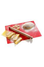 Imperia Red Silicone Foglio Chef Ggrade Multi Purpose Pastry Mat