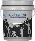RANS Cryl-LMB Waterproofing Coating Roofs, Floors, Walls, Bathrooms, Terraces - 5 Kg