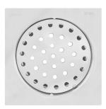 Aquieen Classic SS 304 Grade 304 Bathroom Floor Water Drain Grating, 5 X 5