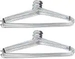 ROCKFIELD Aenon Fashion is my passion Cloth Hanger Stainless Steel Cloth Hanger (Pack of 12)