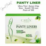 Cailin Care Neem infused Daily Use Panty Liner for Women (Pack of 100 Liners) (Small Size - 155mm)
