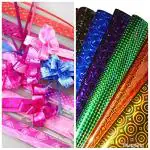 Lakeer Gift Wrapping Plastic Sheets (45 x 65 cm, Random Design) Pack of 50 pcs