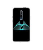 Casotec Mesh Shape Glitter Design Printed Silicon Soft TPU Back Case Cover for OnePlus 7 Pro