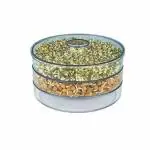 Hygienic Sprout Maker Box with 3 Container|Home Making Fresh Sprouts Beans for Living Healthy Life.