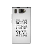 Casotec Quote Design Printed Silicon Soft TPU Back Case Cover for Panasonic P66 Mega