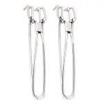 JISUN Stainless Steel (Pack of 2) Pakkad / Utility Tong for Kitchen