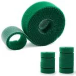 Hasthip Green Plant Tie Strap, Reusable Garden Tape Rolls Ties (Pack Of 10)