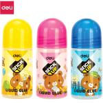Deli E7301A Liquid Glue 35 ml, Transparent, Pack of 15
