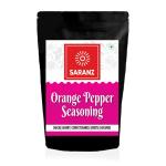 SARANZ Orange Pepper Mix Exotic Seasoning Perfect for Snacks-500 Grams
